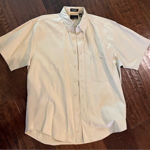 Like new Bill Blass khaki button down